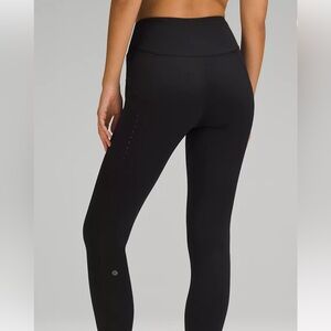 Lululemon Fast and Free High-Rise Tight 25” – Black, Size 10